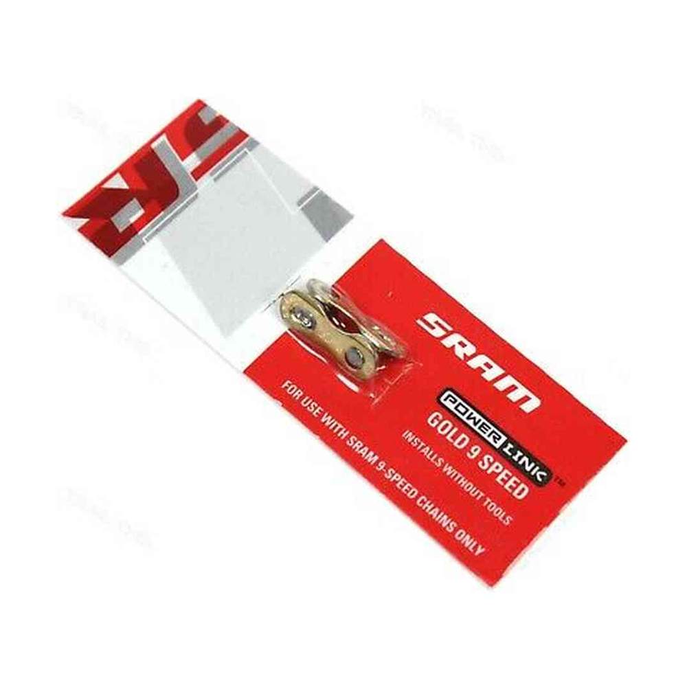 Sram, Powerlink, 9sp chain connector, Gold - Amego Electric Vehicles