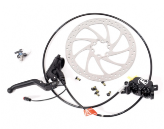 Stromer - Brake Assembly Front MT5 Next e ST2 S Sensor plug not compatible with ST2! includes rotor & mounting bolts -Amego Electric Vehicles