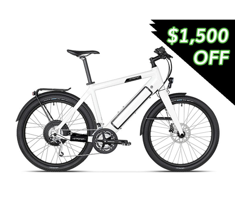 Stromer ST1 Elite White 20" 3 km WO# 22167 - Amego Electric Vehicles