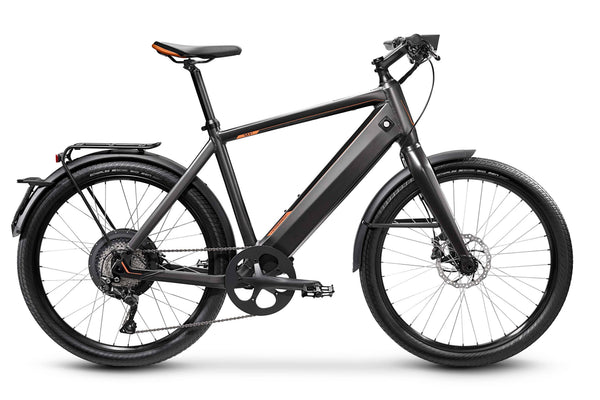 stromer mountainbike ST1X Crankset Option (Length - Teeth):160mm / 28t Cube Moonstone kurzarm | 15°F a suspension fork