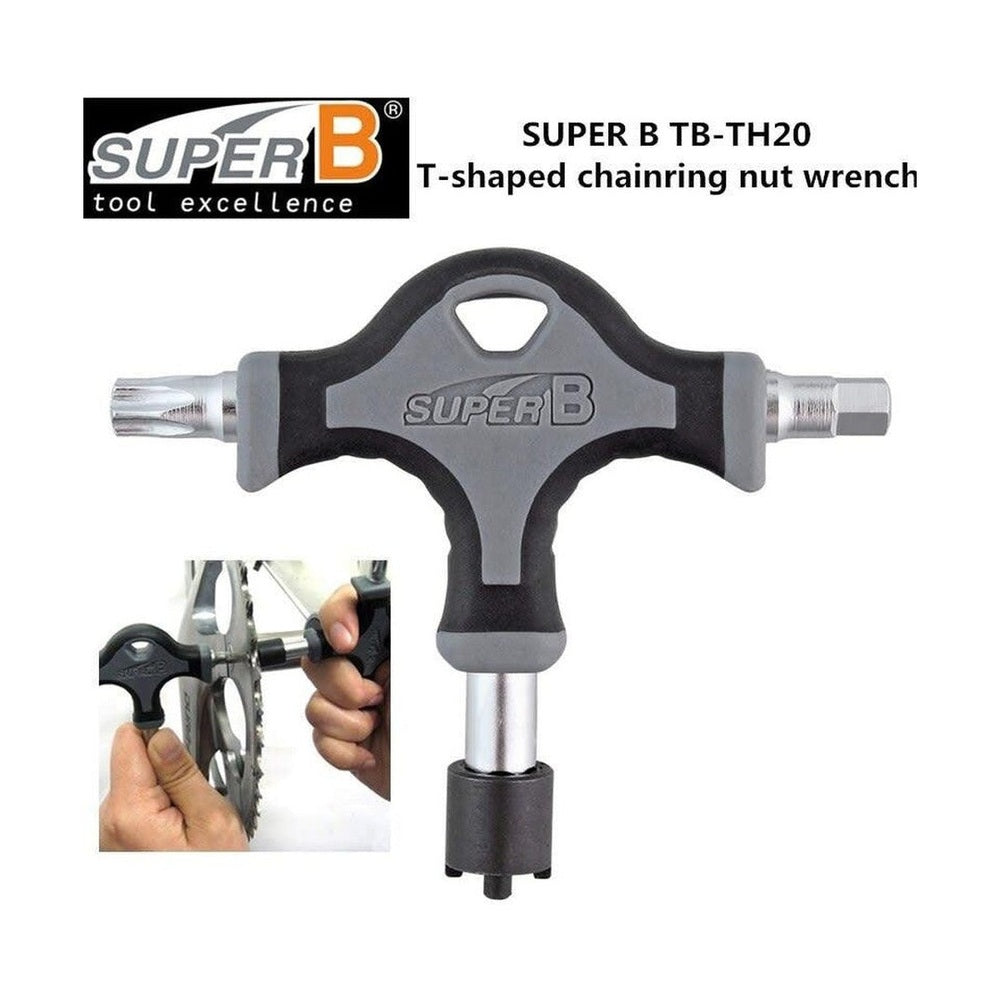 Super B - T-CHAINRING NUT MULTI-WRENCH - Amego Electric Vehicles