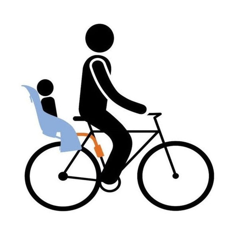THULE YEPP MAXI FRAME MOUNT BLACK CHILD CARRIER - Amego Electric Vehicles