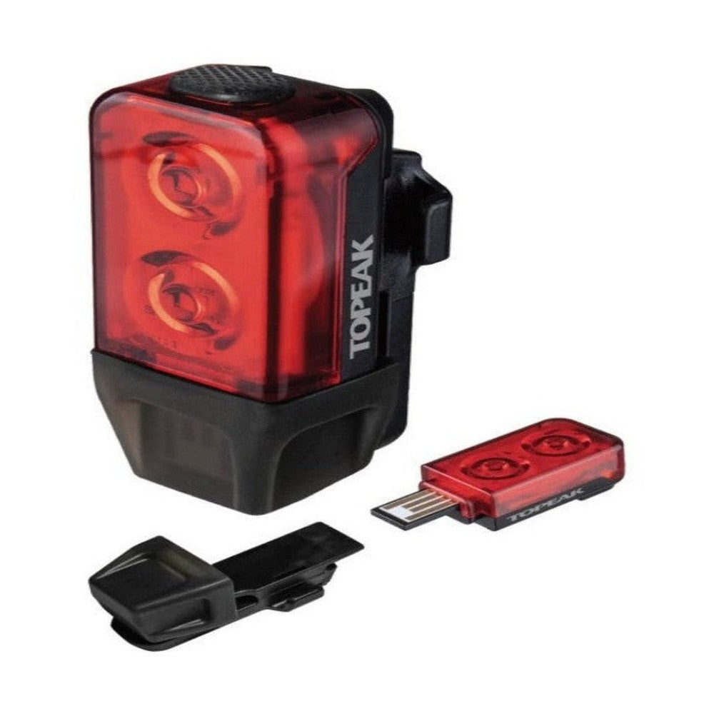 TOPEAK TAIL LUX 25 rechargeable USB TAIL LIGHT - Amego Electric Vehicles