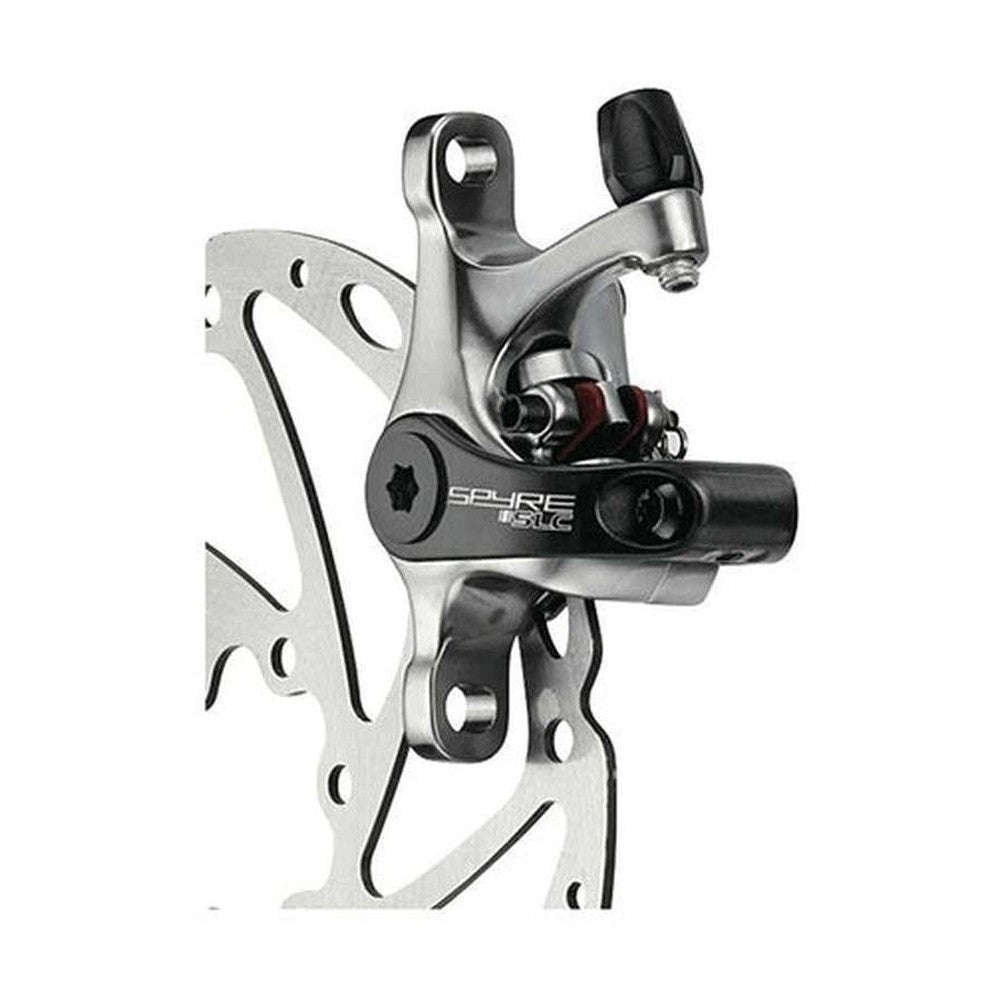 TRP, Spyre SLC, Road Mechanical Disc Brake, Front or Rear, Post mount, 140 or 160mm not included , 170g, Silver - Amego Electric Vehicles