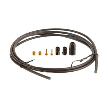 Tektro, Connecting Bolt Hose Kit, 5.5mm, 2500mm, Black, Kit - Amego Electric Vehicles