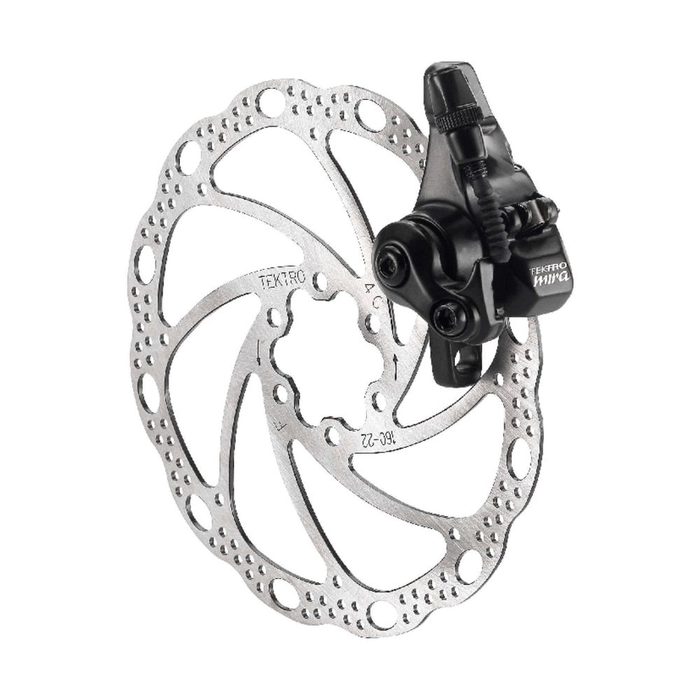 Tektro Mira Mechanical Disc Brake, RR, 160mm w/Rotor - Amego Electric Vehicles