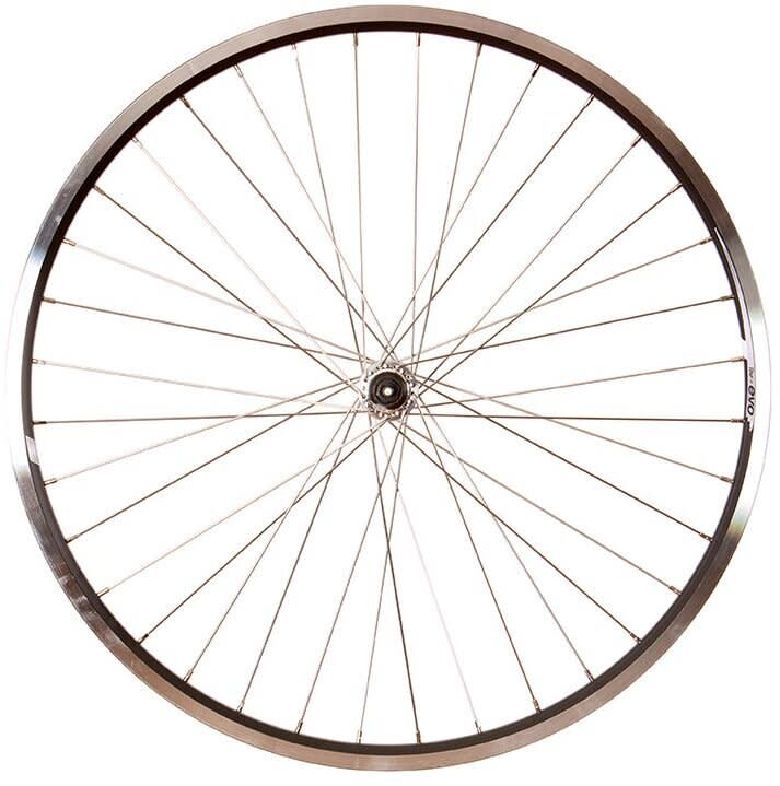 The Rim 27.5 Double Wall Rear Casette Hub Wheel Black/Steel Spokes -Amego Electric Vehicles