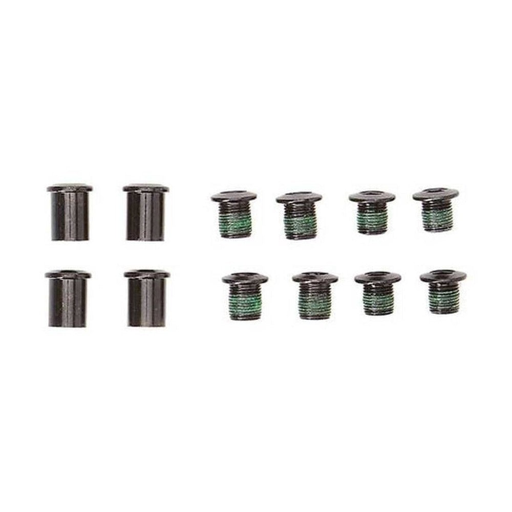Truvativ Steel Chain Ring Bolt Kit Chainring Hardware Kit Black Kit - Amego Electric Vehicles