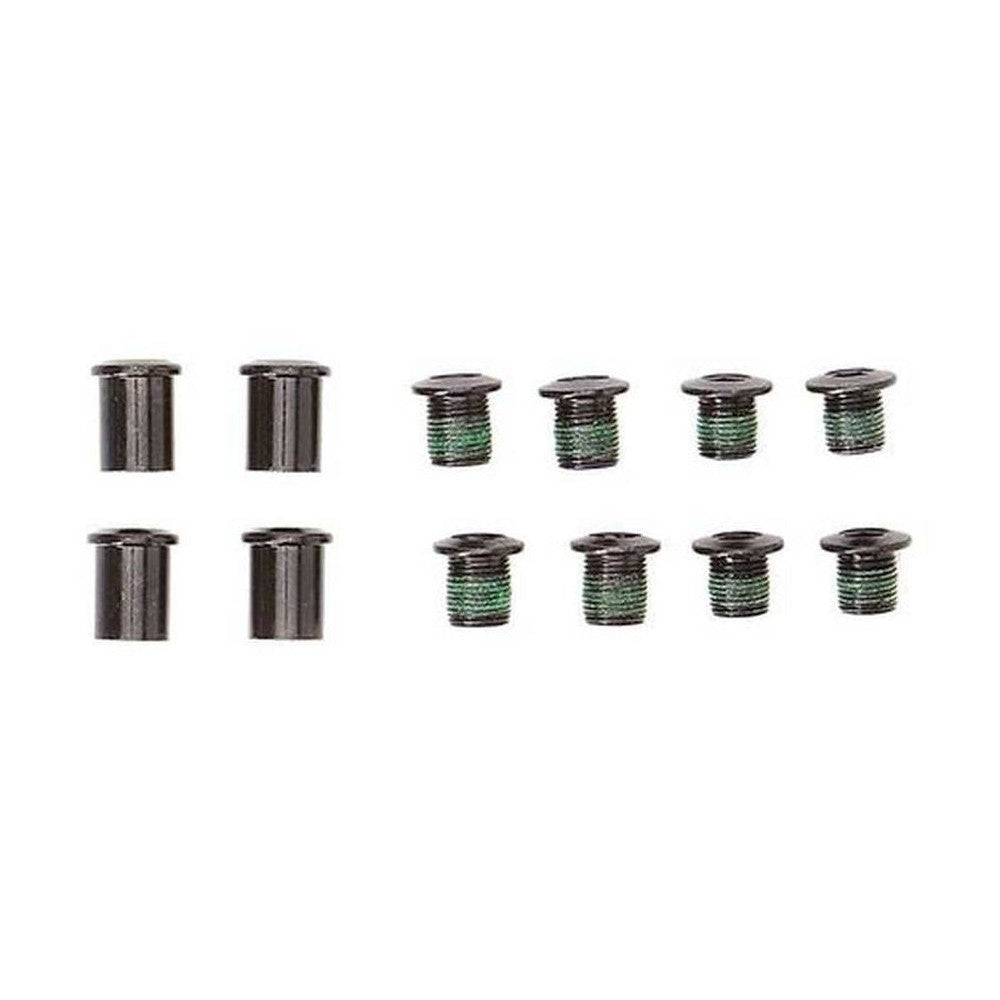 Truvativ Steel Chain Ring Bolt Kit Chainring Hardware Kit Black Kit - Amego Electric Vehicles