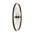 Wheel Shop Evo Tour 19 Black Front Wheel 27.5'' 36 Holes 100mm Rim and Disc IS 6-bolt - Amego Electric Vehicles