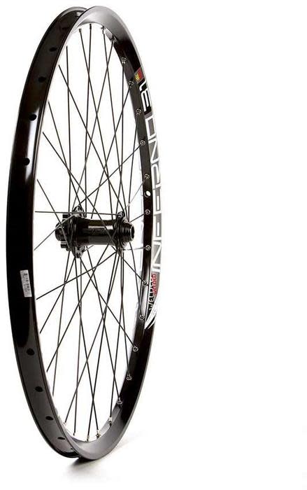 Wheel Shop Front 26'' wheel Inferno 31/ Novatec D881SB/A 32 DT Stainless Black spokes 15/20x100mm TA -Amego Electric Vehicles