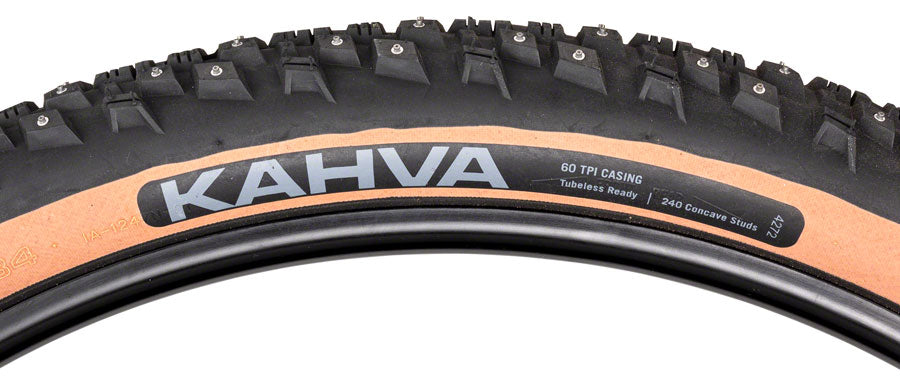 45NRTH Kahva Tire, Tubeless, Folding, Tan, 60 TPI