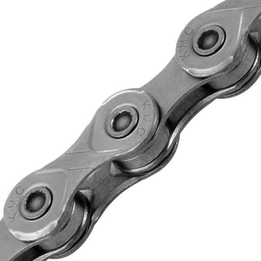 KMC Chain E10 Silver x136L, 10 speed, E-Bike Chain, Eco Proteq Coating