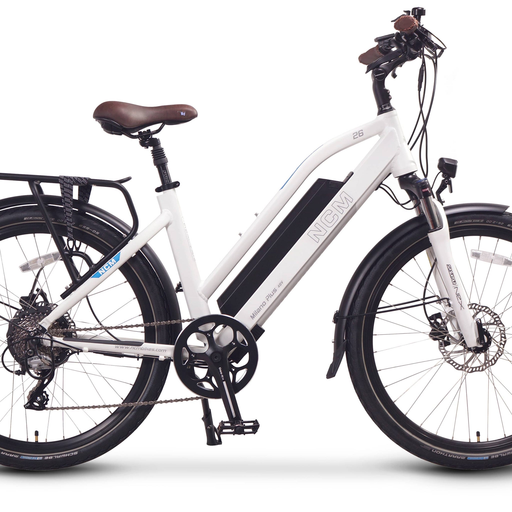 NCM Milano Plus 27.5" White DEMO 52km  WO 18014