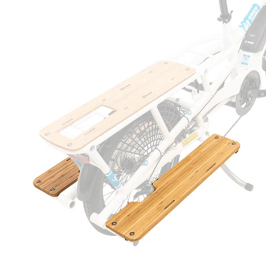 Yuba Spicy Curry Sideboards, Bamboo loading platform for passengers feet Spicy Curry and Sweet Curry