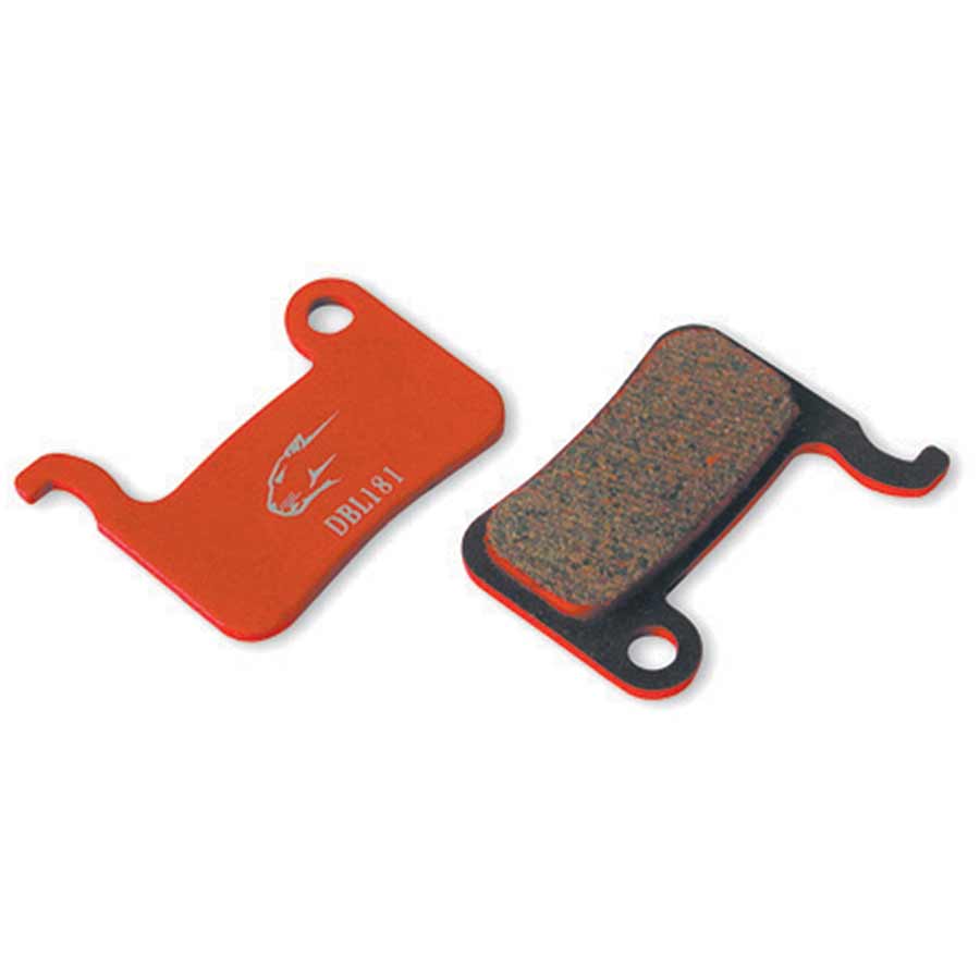 JAGWIRE Mountain Sport Disc brake pads Semi-metallic Shimano A-Type ex: XTR M975, XT M775 / TRP Dash, Parabox 2011 front - Amego Electric Vehicles
