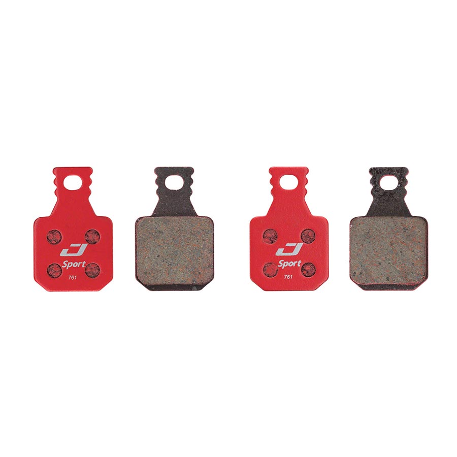 Jagwire, Disc Brake Pads - Sport, Disc Brake Pads, Shape: Magura MT5, MT7, Semi-Metallic, 4pcs - Amego Electric Vehicles