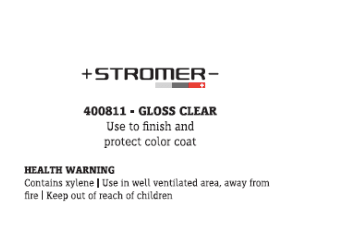 Stromer - Touch-up Paint Gloss Clear Coat All