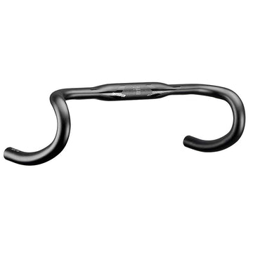FSA, Gossamer Wing Compact, Drop Handlebar, Diameter: 31.8mm, 380mm, Drop: 125mm, Reach: 80mm, Black