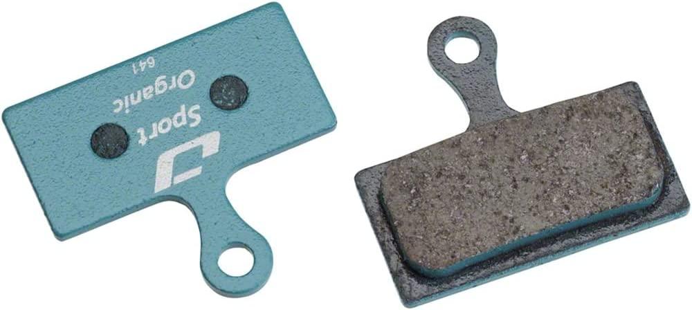 Jagwire Sport Organic Disc Brake Pads - PAIR, For Shimano S700, M615, M6000, M785, M8000, M666, M675, M7000, M9000, M9020, M985, M987
