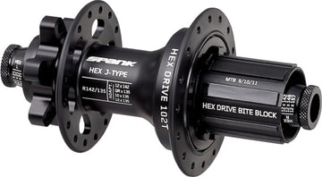 SPANK HEX REAR HUB J-32H 135/142 HG