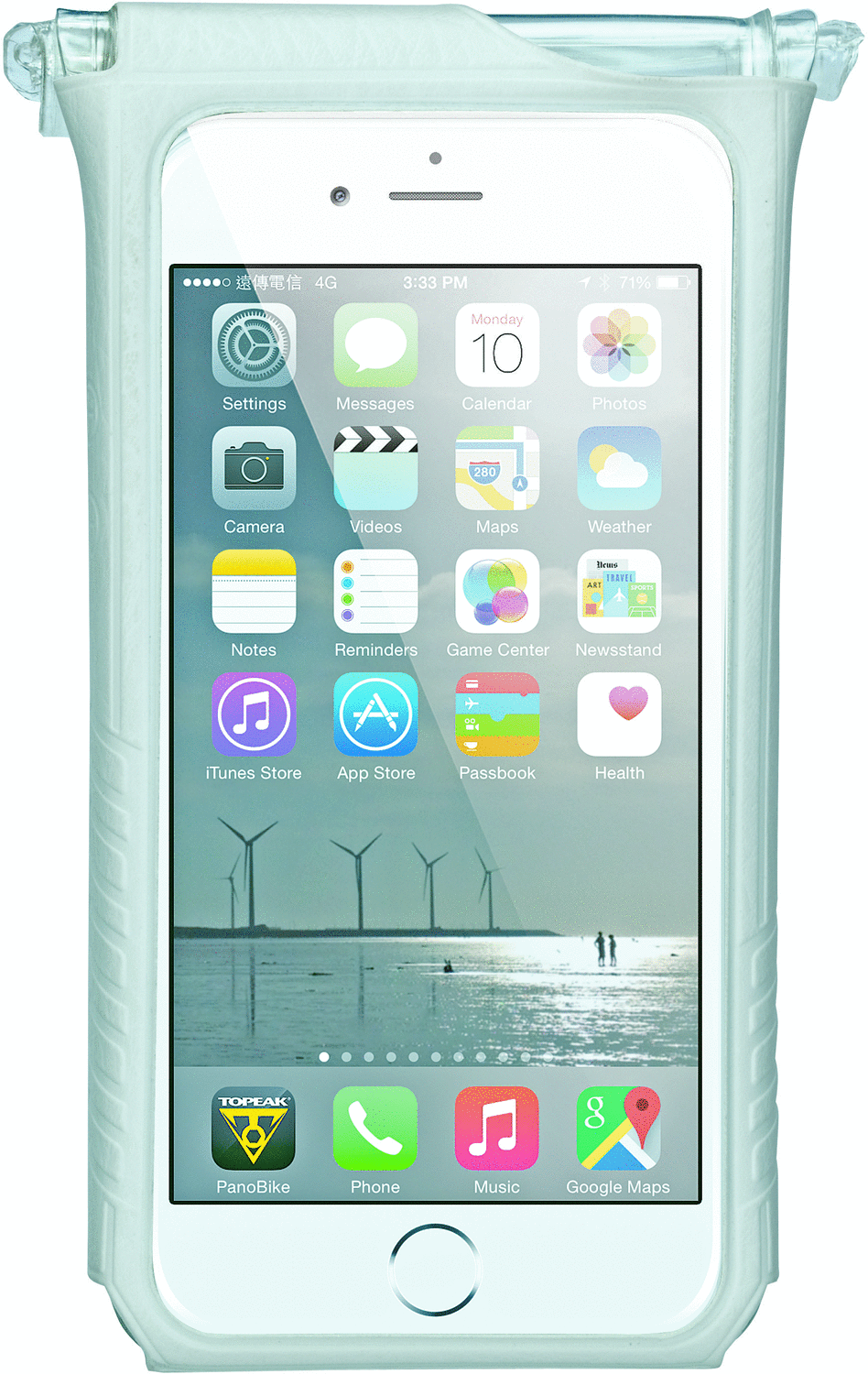 TOPEAK SMARTPHONE DRYBAG 6" BLACK