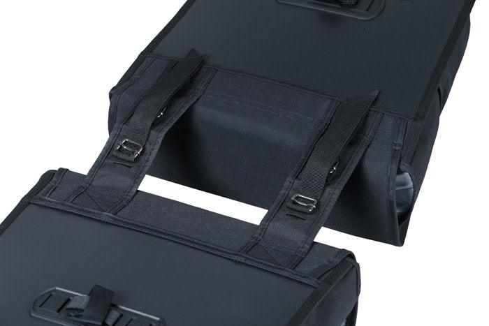 Basil, Go Double Bag, Double Bag, Solid Black