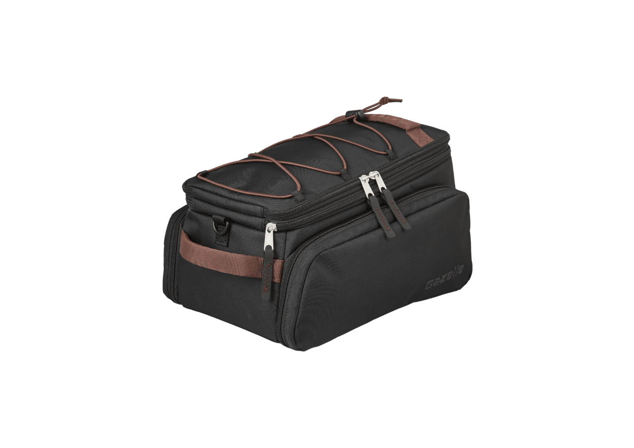 Gazelle Carrier Bag - Black/Brown, 31L