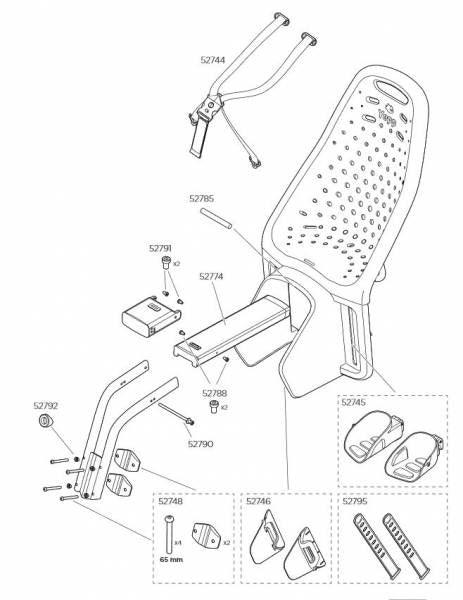 THULE Yepp Maxi Frame Mount