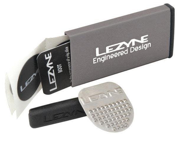 Lezyne Metal Kit self adhesive inner tube Patch kit, Stainless