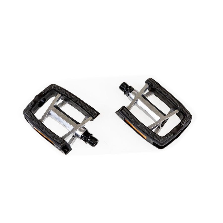 Gazelle Pedal Set - Black/Silver - Amego Electric Vehicles