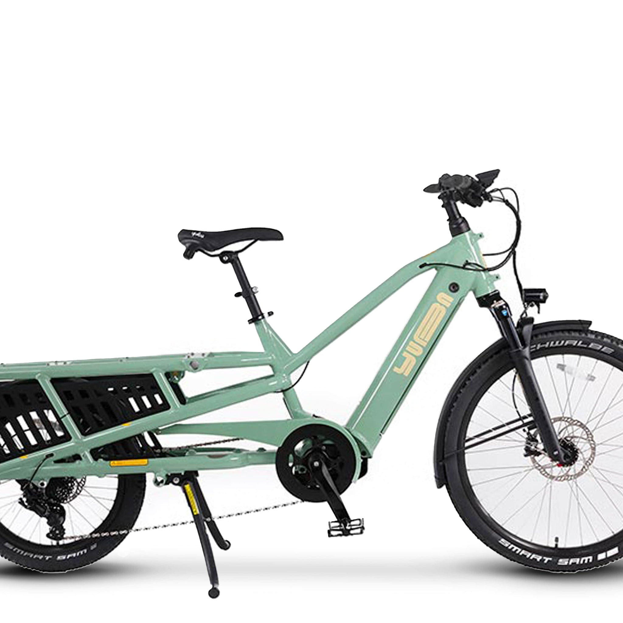 Yuba Spicy Curry Plus Cargo eBike - Electric Family Bike with Long Range Battery