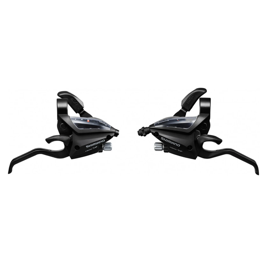 SHIFT/BRAKE LEVER SET,ST-EF500-4A, 3X8SPEED,EZ-F