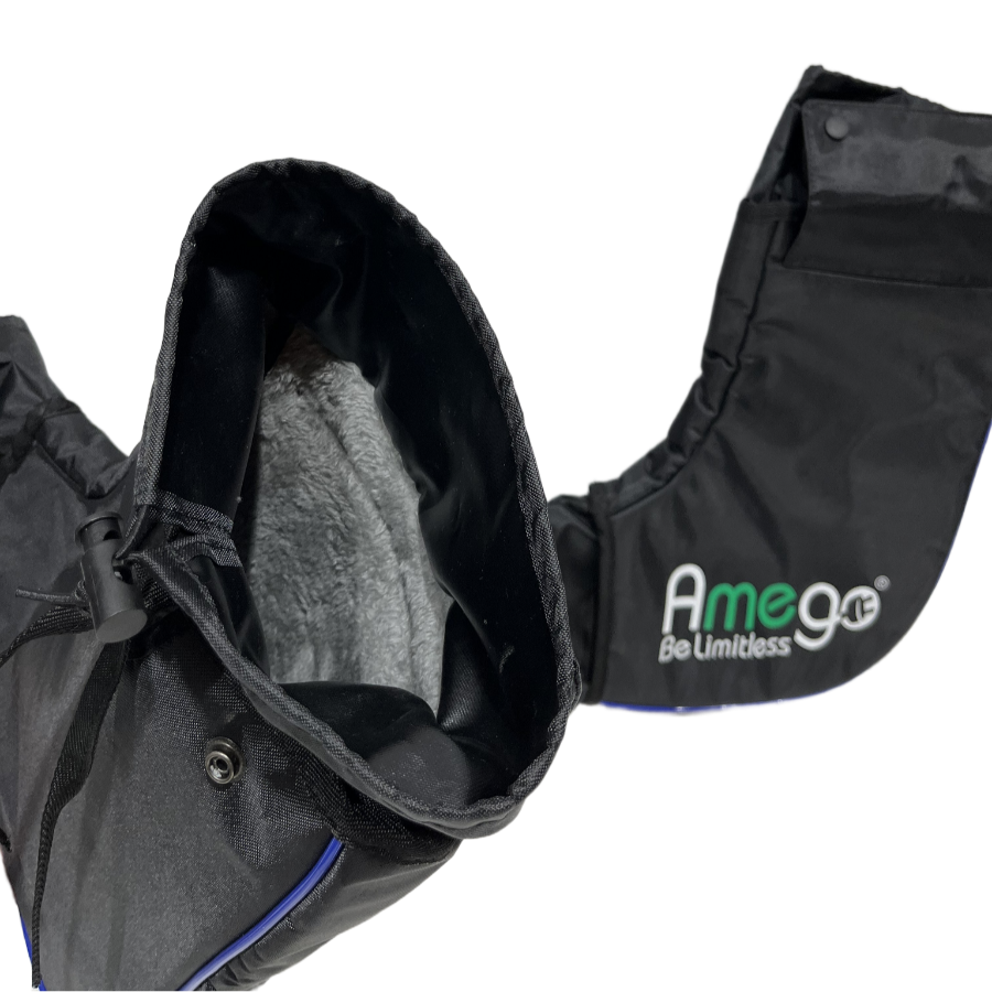 Amego Bar Mitts Oxford Cloth Fleece Lining