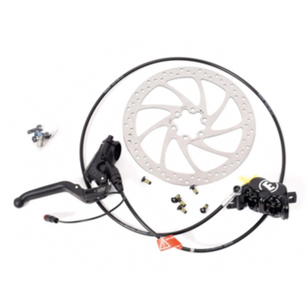 Stromer - Brake Assembly Front MT5 Next e ST2 S Sensor plug not compatible with ST2! includes rotor & mounting bolts