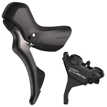 Shimano DISC BRAKE ASSEMBLED SET/J-kit DIRECT, CUES, ST-U6030 (L), BR-U6030 (F), FOR 160MM ROTOR, RESIN PAD (W/O FIN), SL INNER 1800MM, SM-BH59 1000MM, OT-SP41 600MM