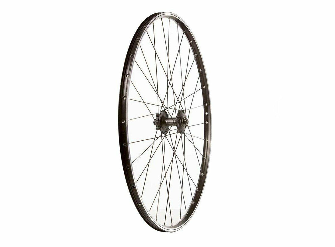 Wheel Shop Sun Inferno Black/ Shimano Deore HB-M525 Wheel Front 26'' / 559 Holes: 32 QR 100mm Disc IS 6-bolt