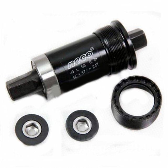 NECO Bottom Bracket B910WED  Black (Infinite, Milano)