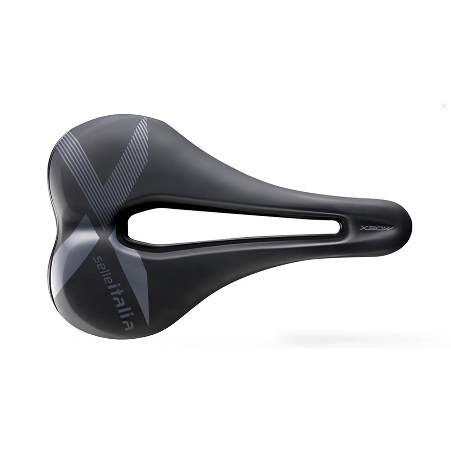Selle Italia, X-Bow Superflow L, Saddle, 255 x 155mm, Unisex, 310g, Black - Amego Electric Vehicles