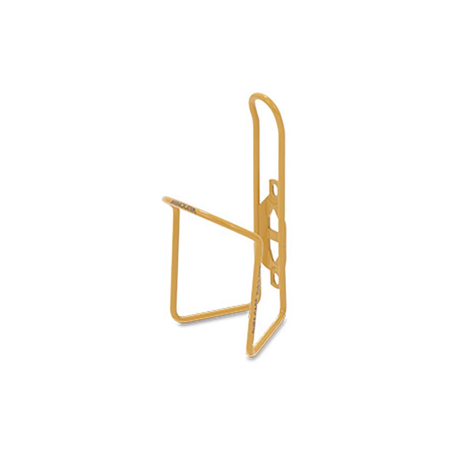 Minoura, AB100-5.5, Bottle Cage, Alloy, 55g, Mustard