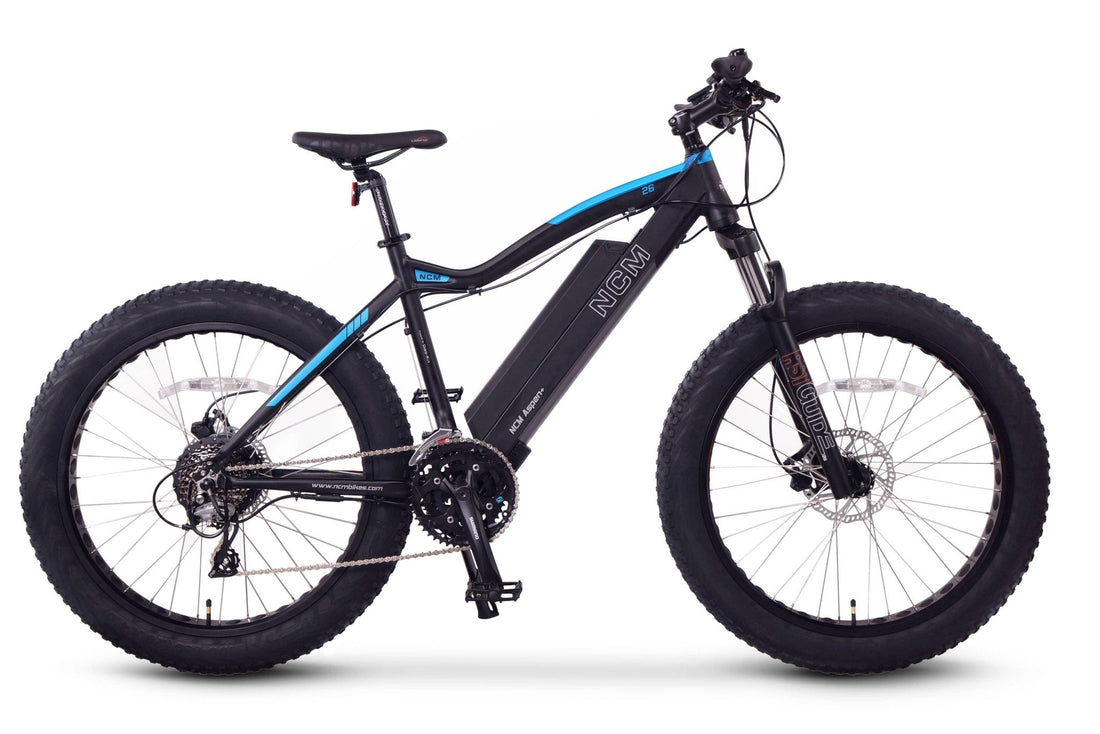 NCM Aspen Plus Electric Fat Bike - Amego Electric Vehicles