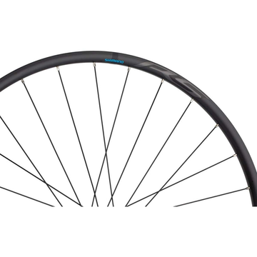 Shimano WHEEL, WH-RS171-700C, F:28H/R:28H, FOR 10/11-S, OLD:100/142MM, F/R:12MM E-THRU, CLINCHER, BLACK, W/STANDARD STICKER, CL DISC ONE 28-622 - 42-622