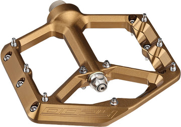 SPANK OOZY FLAT PEDALS BRONZE - Amego Electric Vehicles