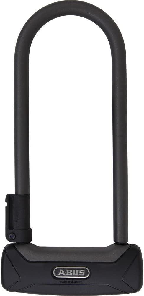 Abus, Granit Plus 640, U-Lock, Key, 12mm, 8.30cm x 23.0cm, 3.3'' x 9'', TexKF, Black