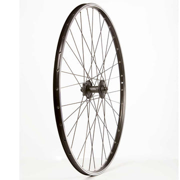 Wheel Shop, Mavic A119 Black/ Shimano Deore HB-M525, Wheel, Front, 700C / 622, Holes: 32, QR, 100mm, Rim and Disc IS 6-bolt