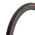 Pirelli, Cinturato Gravel RC X, Gravel Tire, 700x40C, Folding, Tubeless Ready, SpeedGrip, TechWALL, 60TPI, Tanwall - Amego Electric Vehicles