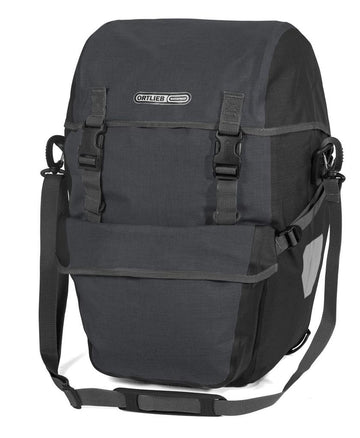 ORTLIEB PANNIER TOURING BIKE PACKER PLUS QL2.1 GRANITE/BLACK 42L