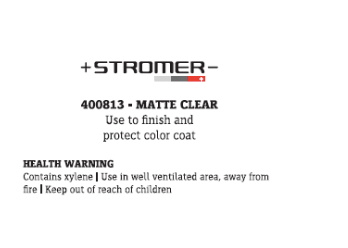 Stromer - Touch-up Paint Matte Clear Coat All