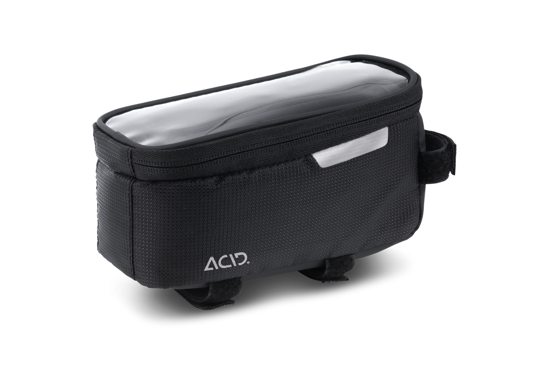 ACID Panniers TOP TUBE VIEW CMPT black - Amego Electric Vehicles