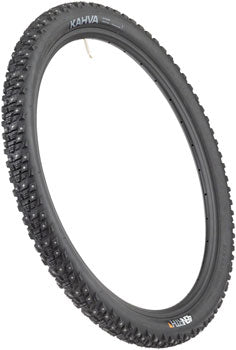 45NRTH Kahva Tire - 27.5 x 2.1, Tubeless, Folding, Black, 60 TPI, 240 Concave Carbide Studs
